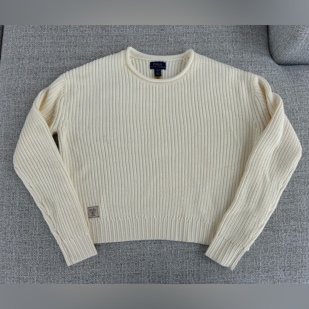 Polo Ralph Lauren Girls Large (12-14) Cotton Rollneck Sweater